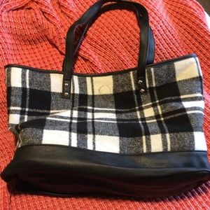 Bass tote bag reversible